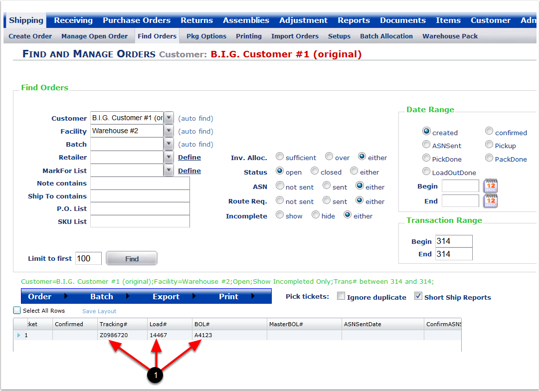 FindOrders-EditRoutingInfo-PostEditDisplay