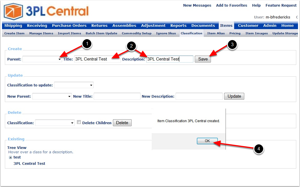 Item-Classification-CreateParent