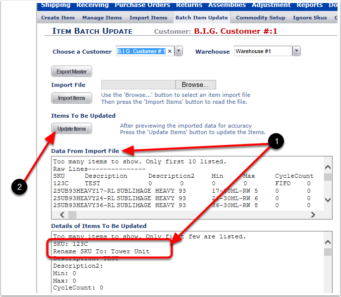 Items-BatchItemUpdate-ImportPreview