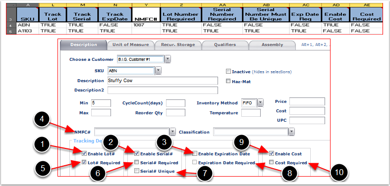 Items-Matching3PLDataToTemplate2