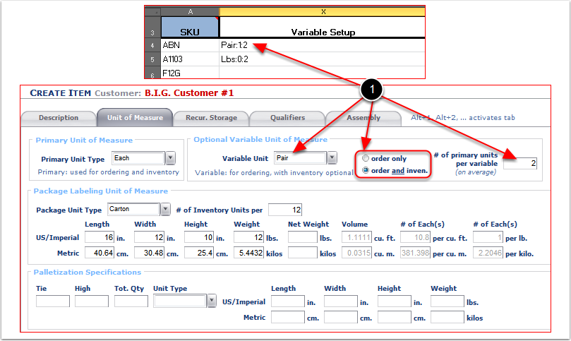 Items-Matching3PLDataToTemplate5