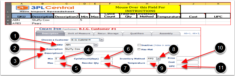 Items-Matching3PLDataToTemplateFields