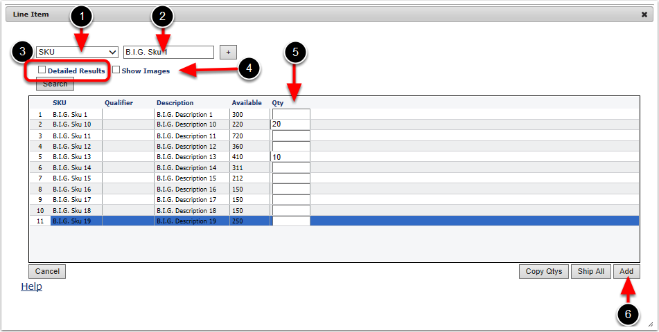 QuickAdd-SearchCriteriaExample1