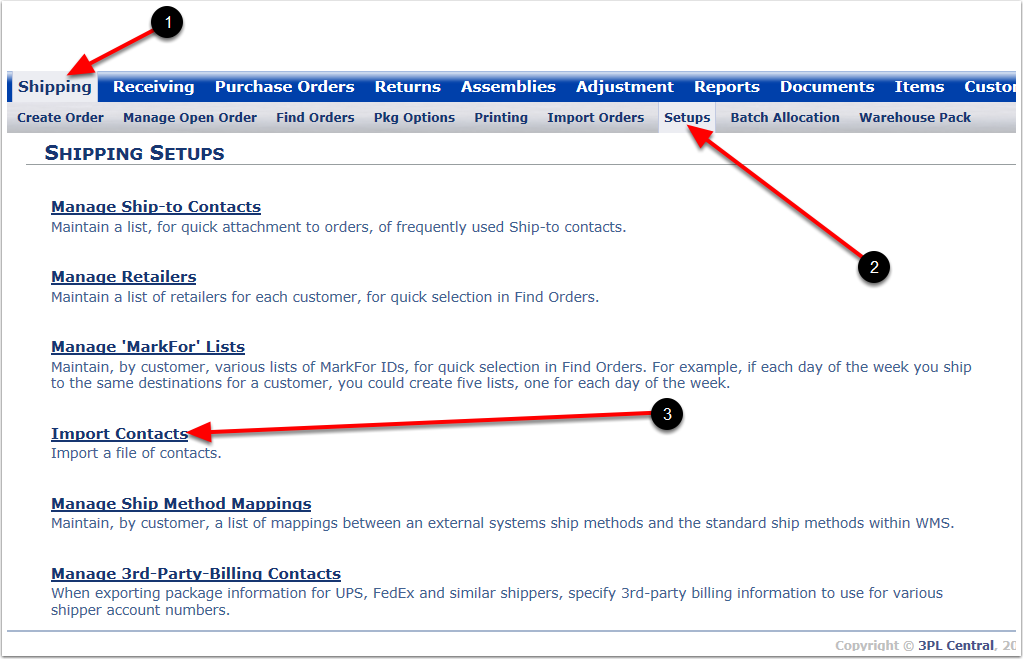 Shipping-Setups-ImportContacts-Link