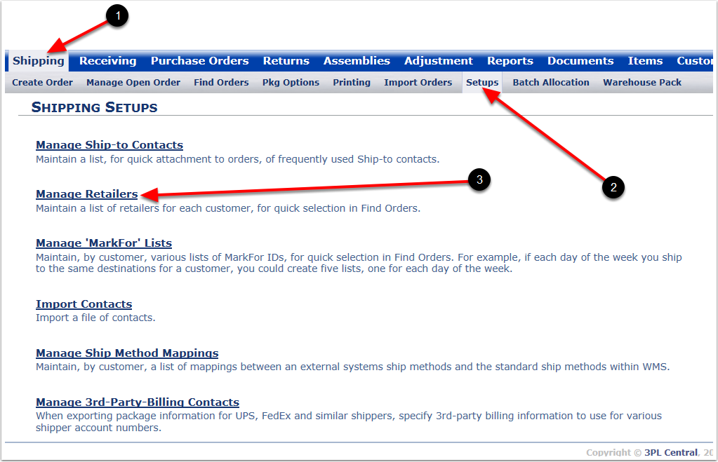 Shipping-Setups-ManageRetailers-Link