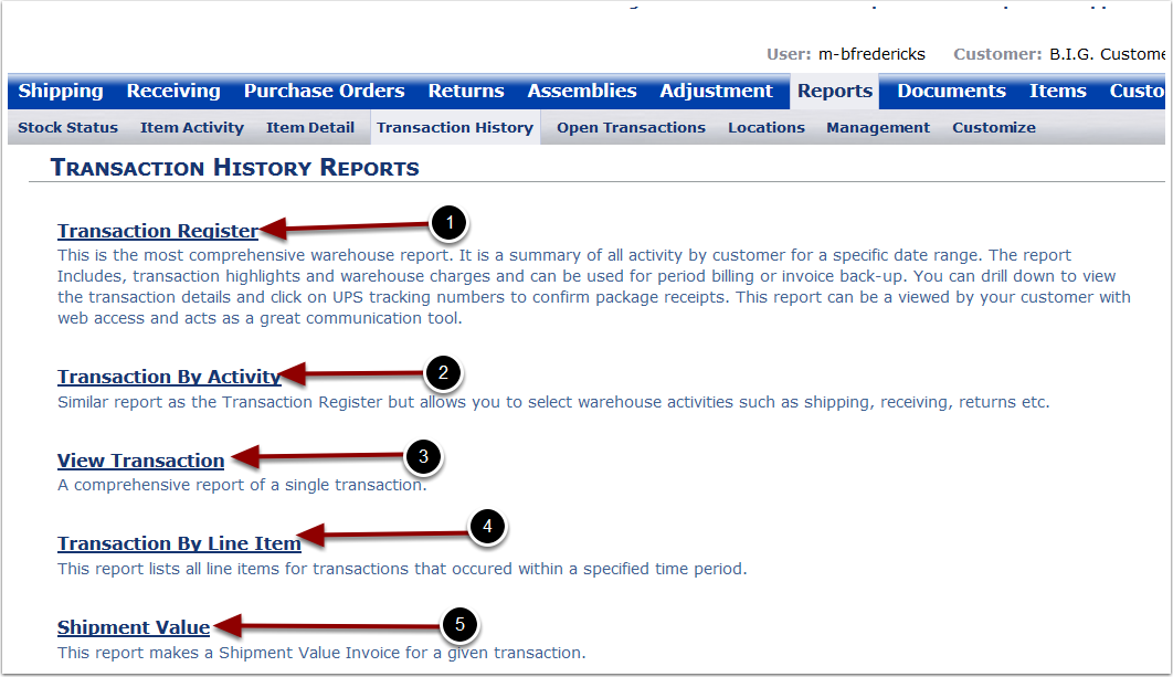 TransactionHistoryReports-TopView