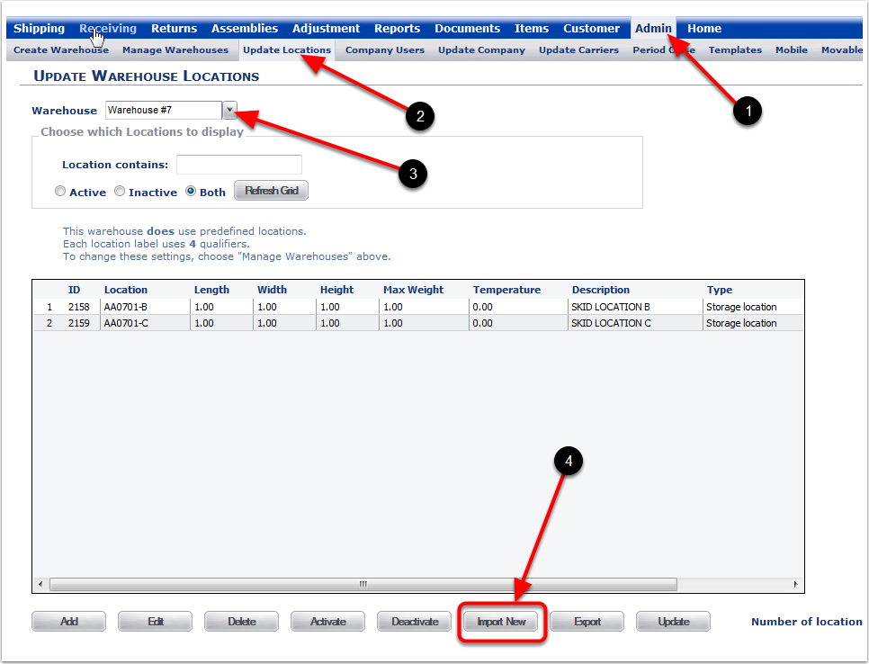 UpdateLocations-HowToStartImport