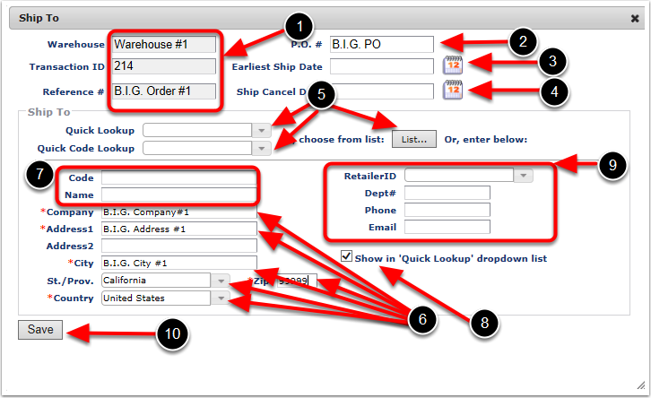 CreateOrder-ShipToEditInfo