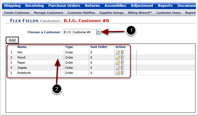 Customer-FlexFields-GridView