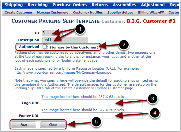 Customer-ReportSetups-PackingSlipTemplate-EditScreen