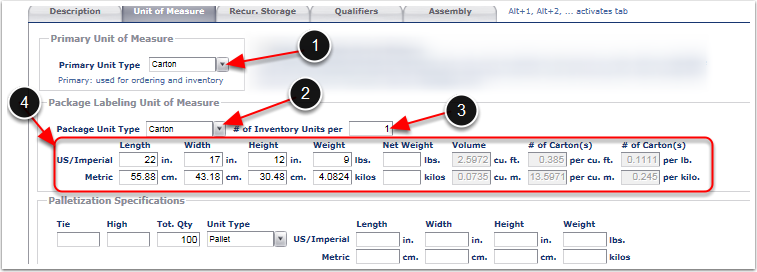 Items-CreateAssembly-UOMTab