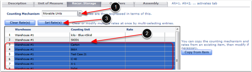 Items-CreateItem-RecurStorage-SetMultipleRates