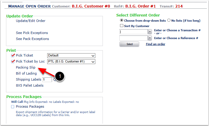 ManageOpenOrder-PrintPackingSlipLinkLocation