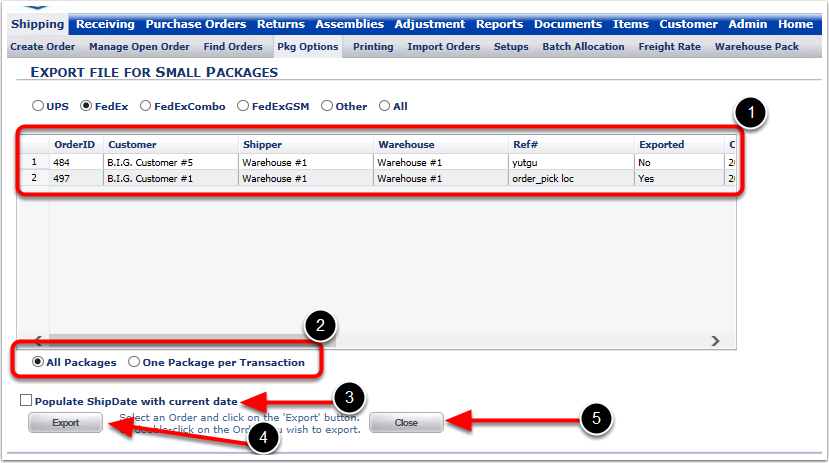 PkgOptions-ExportForSmallPackagesScreen2