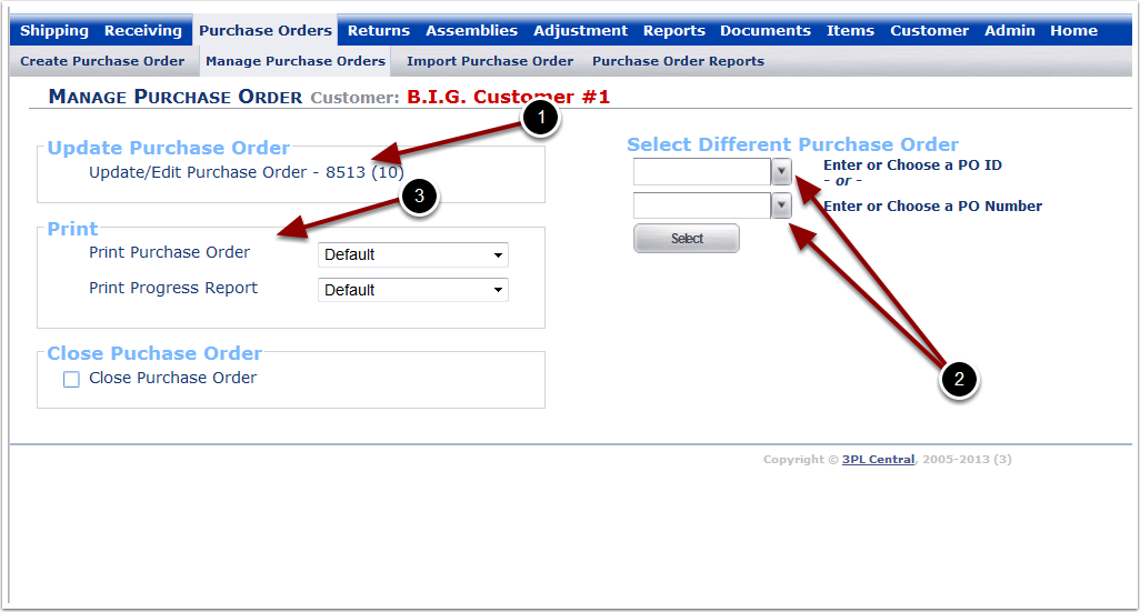 PurchaseOrder-ManageAndPrintPO