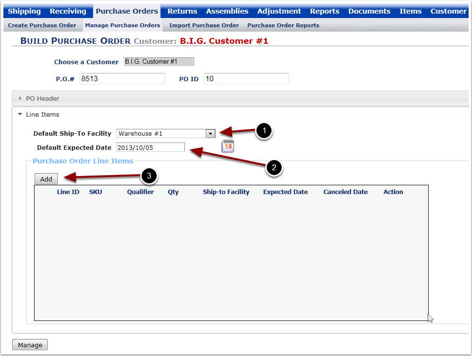 PurchaseOrders-BuildPO-LineItemsSection