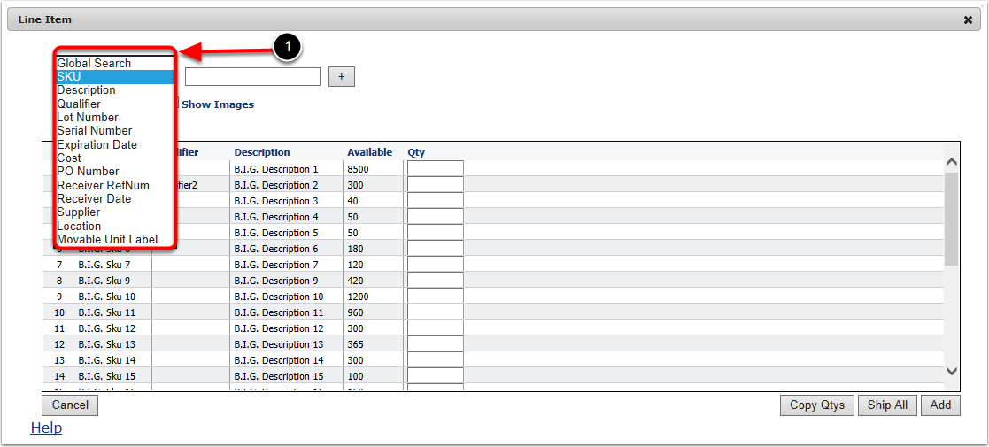 QuickAdd-SearchCriteriaFilter