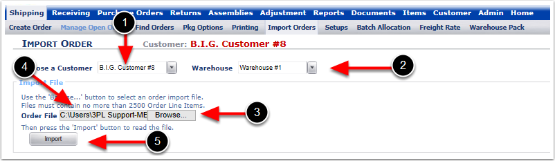 Shipping-ImportOrder-FindTheFile